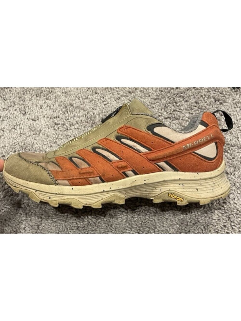 Merrell Women's Moab Speed Zip GTX J068034 Shoes Size 9.5 US Orange